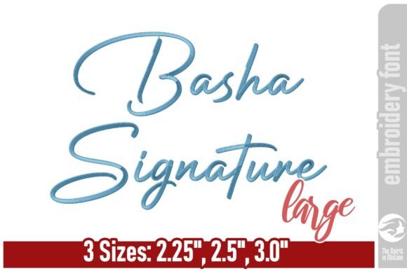 Download Basha Signature Font - Large - Nature Collection