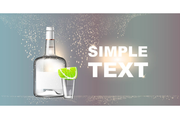 Download Tequila Realistic Vector Product Ads - Ads Collection