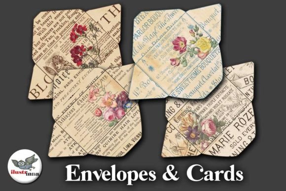 Download Vintage Perfume Ads Envelopes and Cards - Ads Collection