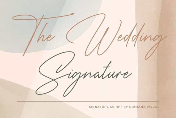 Download The Wedding Signature - Nature Collection