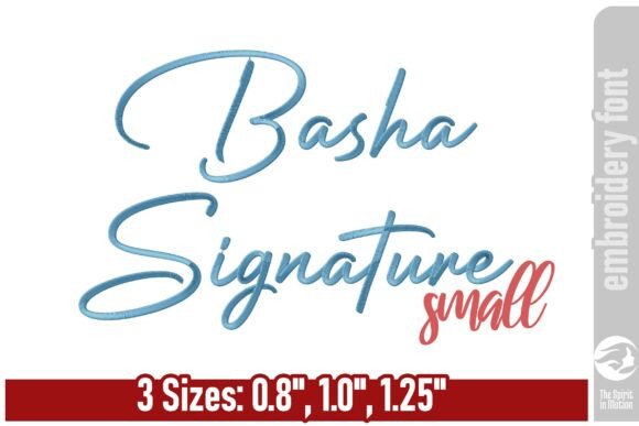 Download Basha Signature Font - Small - Nature Collection